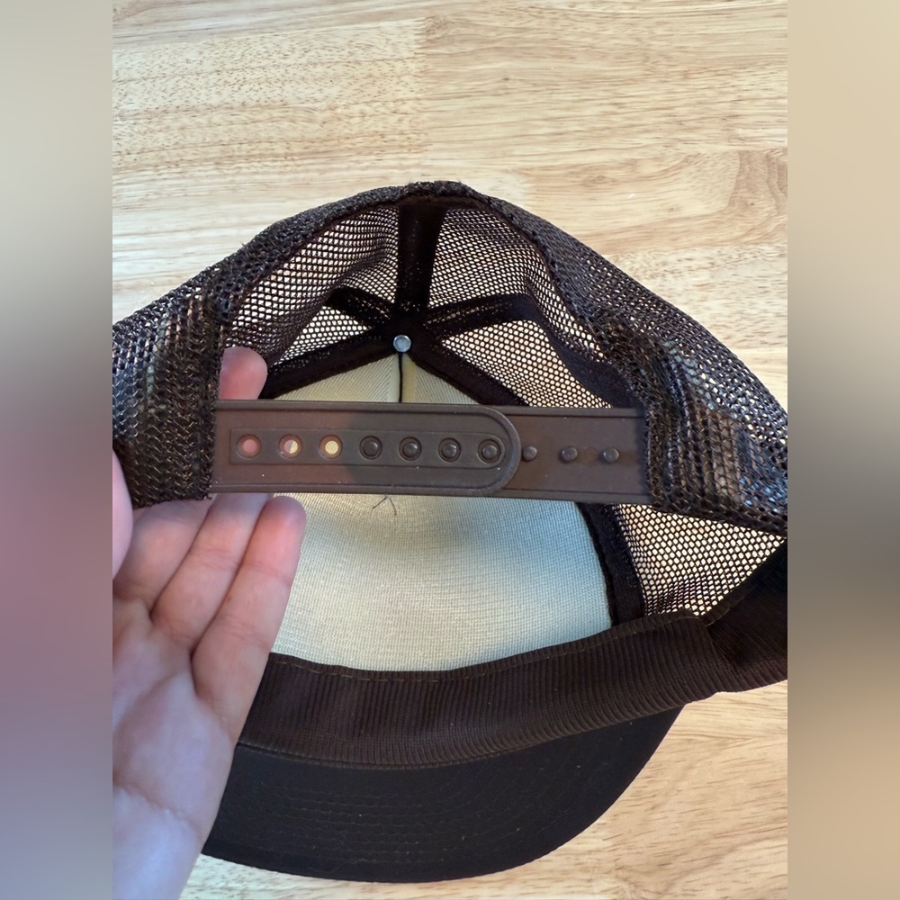 Vintage Brown Branson Trucker Hat - Picture 3 of 5